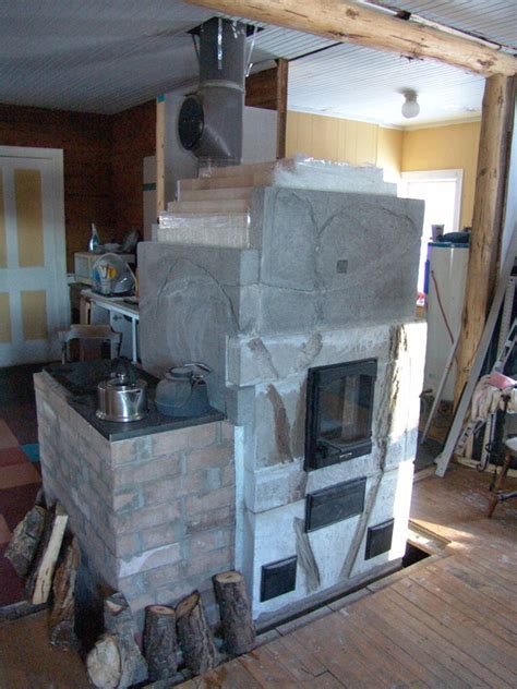 Masonry Heater Construction - Apsley Country Bakery