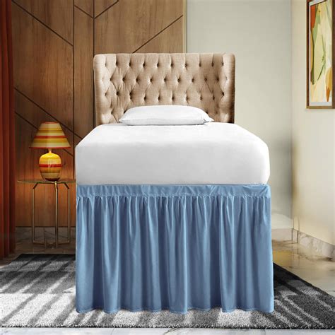 Twin Xl Dorm Room Bed Skirt Dorm Bed Skirt Extended Dorm Bed Skirt Long Bed Skirt