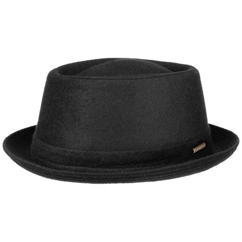 Wool Pork Pie Hat By Stetson