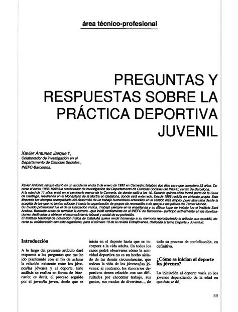 Pdf Respuestas Sobre La Dokumentips