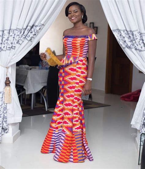 Pin By Anita Anim On Kente African Clothing African Attire African