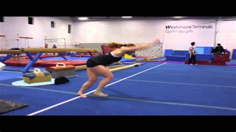 Laura Goncalves Gymnastics And Tricking Youtube