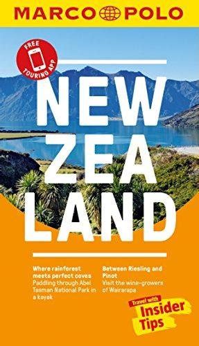 New Zealand Marco Polo Pocket Travel Guide With Pull Out Map Marco