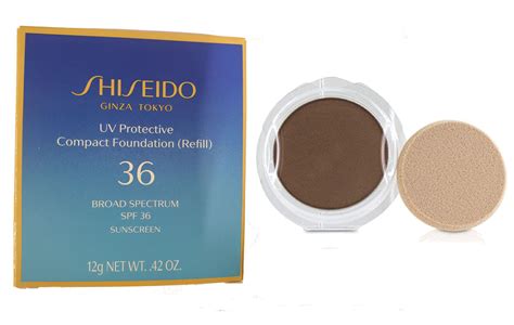 Shiseido Uv Protective Compact Foundation Medium Beige Sunscreen Spf