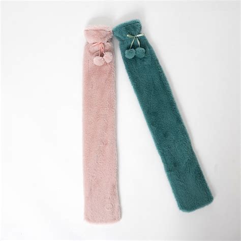 Body Beauty Hush Long Faux Fur Hot Water Bottle And Cover