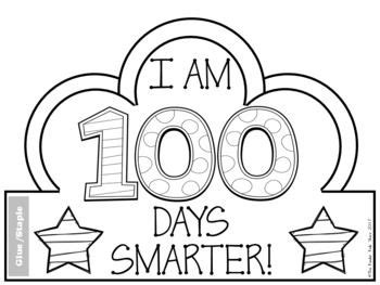 100 Day Hats Printable