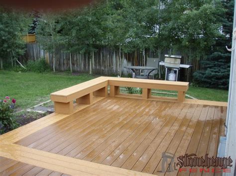 Ideas to generate functional deck benches – TopsDecor.com