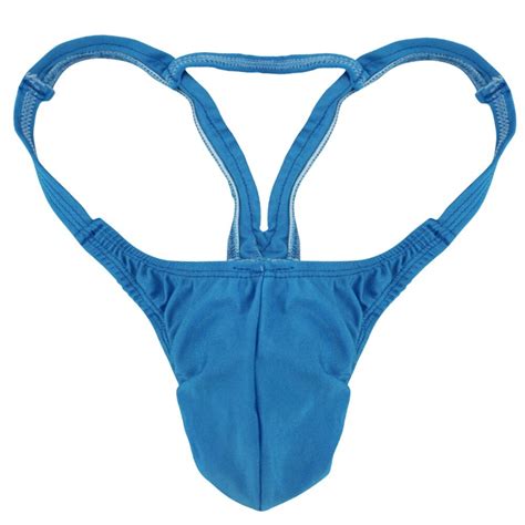 Uaang Mens Mesh See Through Bikini Underwear Stretchy Open Back Gay Panties Bikini Jockstrap