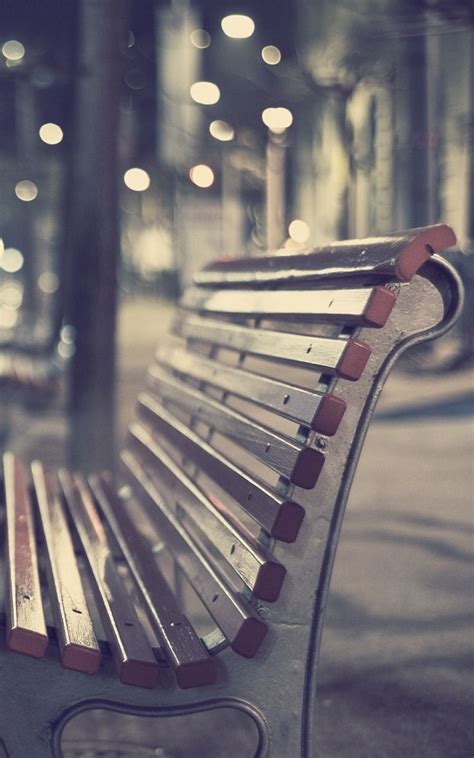 Bench Night Wallpaper