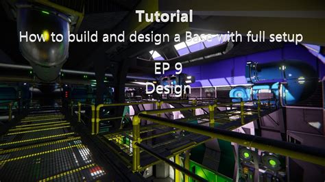 Space Engineers Tutorial How To Build Design A Base With Full Setup Ep