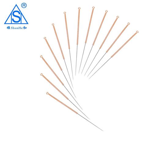 Copper Handle Acupuncture Needle With Tube Suzhou Hualun Medical