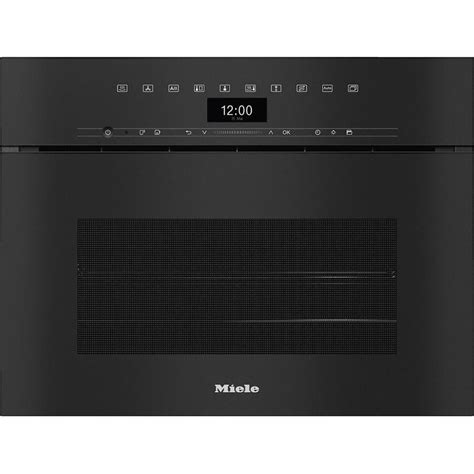 Miele Dgc Hcx Pro Obbl Cm Obsidian Black Built In Steam Combi Oven