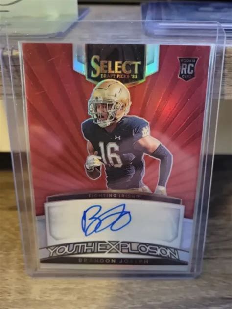 Brandon Joseph Select Draft Picks Youth Explosion Rc Auto Red