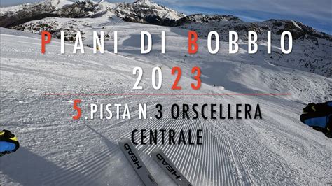 K Piani Di Bobbio Ski Pista N Orscellera Centrale Nera