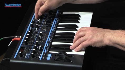 Novation Bass Station Ii Analog Synthesizer Demo Sweetwater Sound