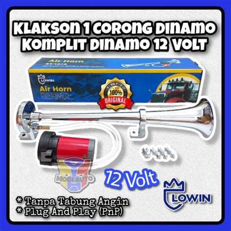 Klakson Angin Terompet Corong Dinamo Elektrik Volt Lazada