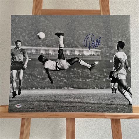 Brasil - Football World Championships - Pelé - Large Signed Photograph ...