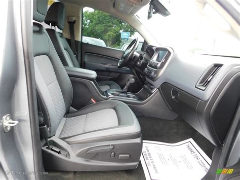 Jet Black Interior 2018 Chevrolet Colorado Z71 Crew Cab 4x4 Photo ...