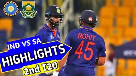 Ind Vs Sa Nd T Match Highlights Ind Vs Sa Nd T Highlights