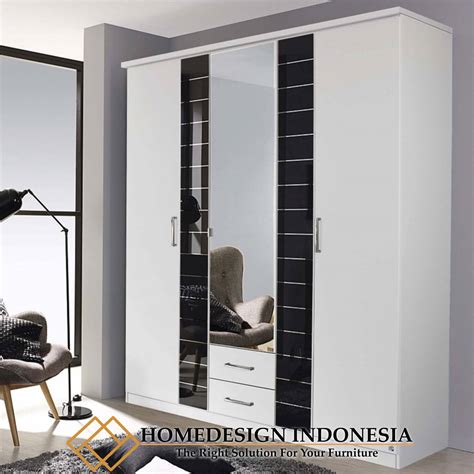 Lemari Pakaian Minimalis Terbaru High Design Duco HD 0604