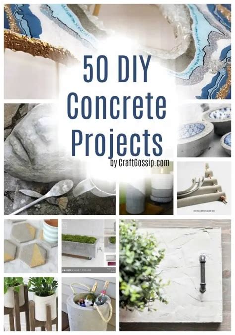 50+ Things to Make With Concrete Cement – Home and Garden