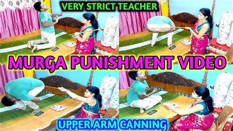 Murga Punishment Video With Saree Sleeveless Blouse Upper Arm