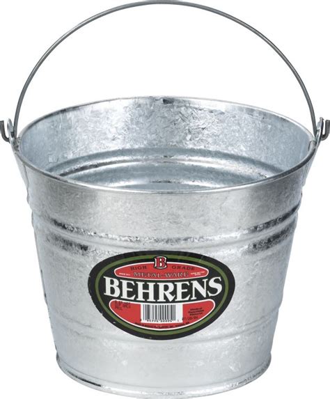 Behrens Galvanized Pail Qt At Sutherlands