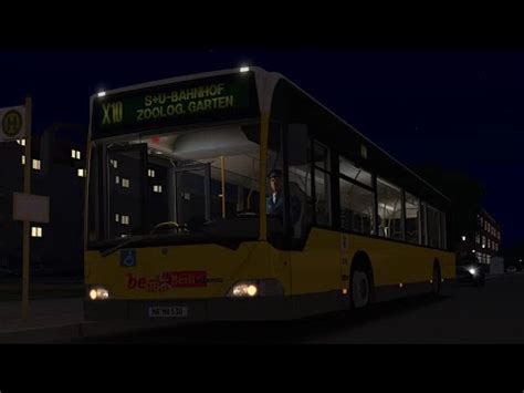 Omsi 2 Map Berlin X10 Route X10 On Mercedes Citaro O530 YouTube