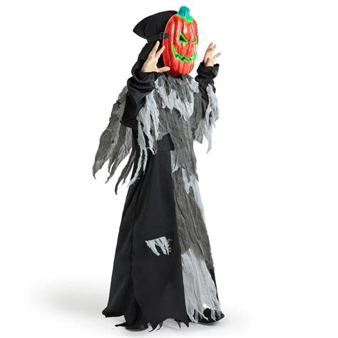 Scary Scarecrow Pumpkin Bobble Head Costume Spooktacular Creations