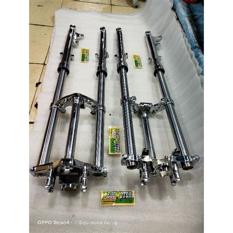 Jual Sok Shock Rx King Chrome Fullset Depan Plus Segitiga Atas Bawah