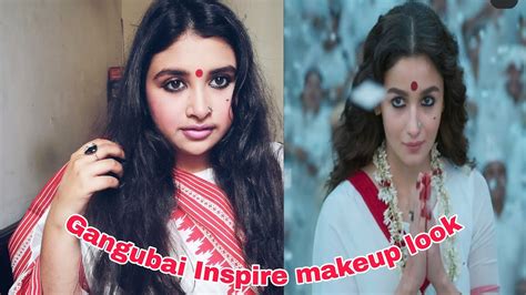 Gangubai Kathiawadi Alia Bhatt Inspired Makeup Tutorial YouTube