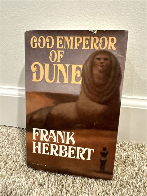 God Emperor of Dune Book Club Edition hardcover Frank Herbert BCE 1981 ...