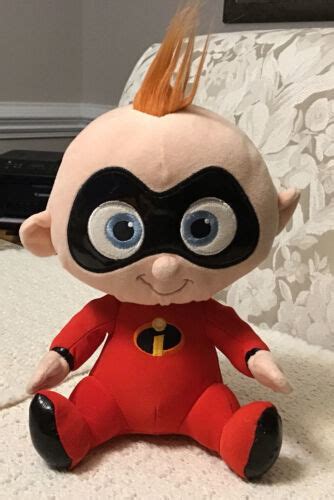 Disney Store Pixar The Incredibles 2 Baby Jack Jack Stuffed Doll Plush