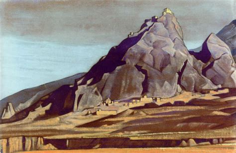 Temple 1924 By Nicholas Roerich Artchive