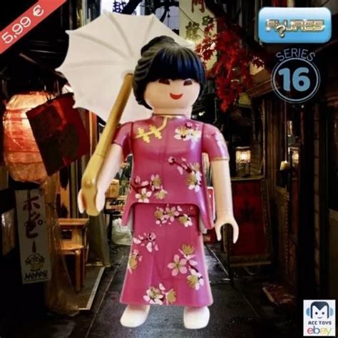 Playmobil Da S Rie Geisha Sensual Super Delicada Mercadolivre