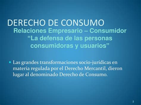 Ppt Derecho De Consumo Powerpoint Presentation Free Download Id