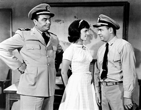 MchaleS Navy From Left Ernest Borgnine Claudine Longet Tim Conway 1964 ...