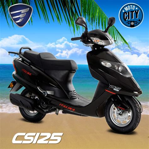 Italika CS 125 Led Negro MotoCity