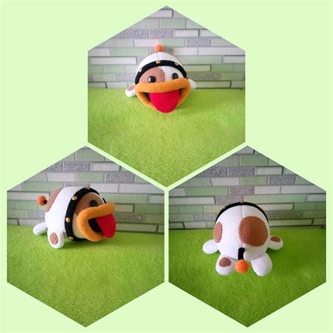 Poochy Plush Poochie Mario Plush Yoshi's Woolly World - Etsy