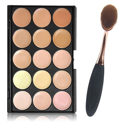 NiceEshop Professional 15 Color Concealer Camouflage Makeup Palette