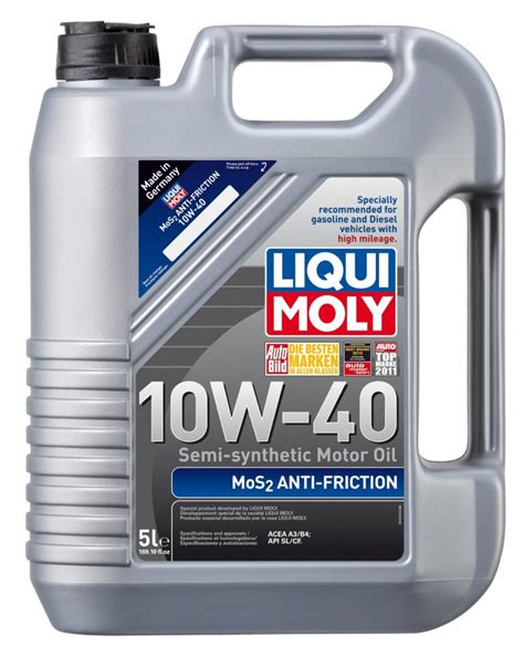 LIQUI MOLY – MoS2-LEICHTLAUF SAE 10W-40 – JM Lubricentro