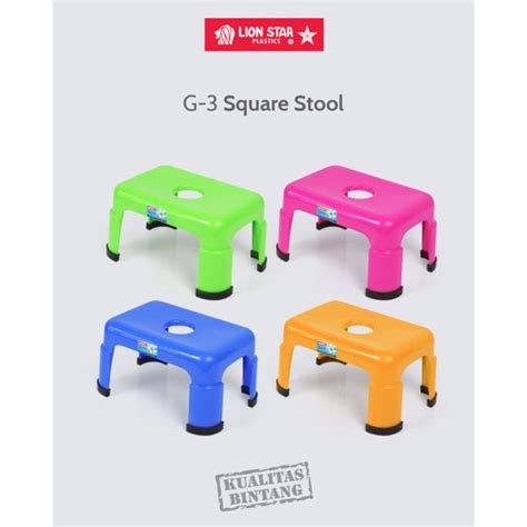 Jual Lionstar G Sqr Stool Kursi Bangku Jongkok Pendek Mambo Lion Star