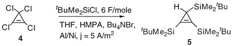 Electrochemical Preparation Of Tris Tert Butyldimethylsilyl