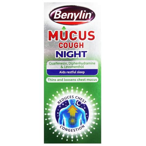 Benylin Mucus Cough Night 150ml Asset Pharmacy