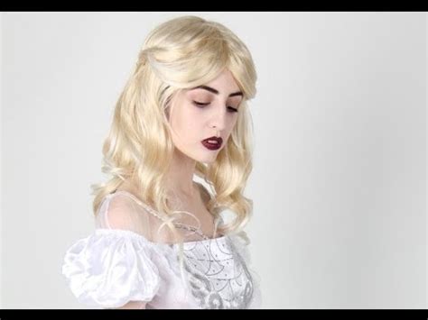 Alice In Wonderland The White Queen Makeup Tutorial Halloween Youtube