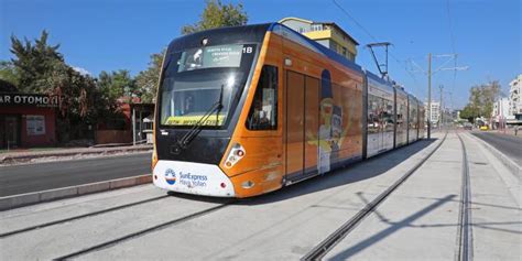 Antalya Tramvay G Zergah Duraklar Ve Sefer Saatleri