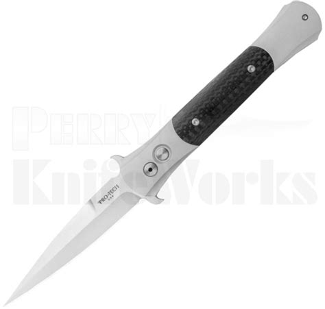 Protech Large Don Automatic Knife Carbon Fiber 1944