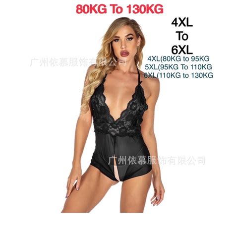Plus Size Sexy Nightwear Lingerie Baku Tidur Seksi Can Fit Up To 130kg Sch138 Shopee Malaysia