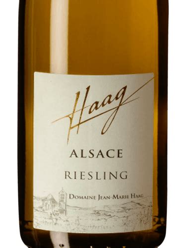 Domaine Jean Marie Haag Riesling Vivino Us