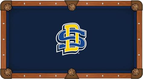 South Dakota State Jackrabbits Pool Table Felt Worsted Billiard Cloth